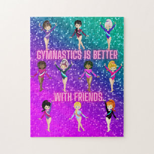Puzzle La Gymnastique Est Mieux Avec Les Amis Super Spark