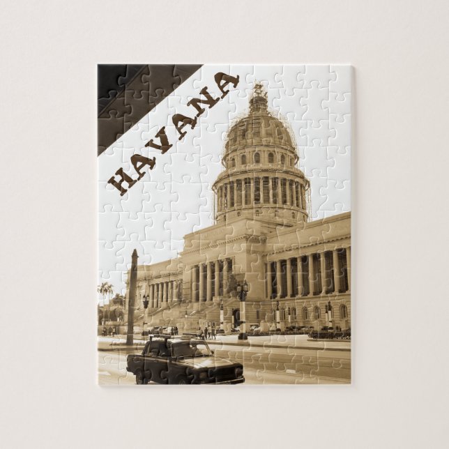 Puzzle La Havane vintage, Cuba (Vertical)