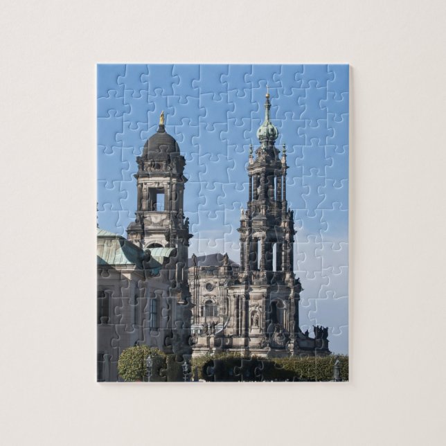 Puzzle La hofkirche (Église de la Cour) Dresde (Vertical)