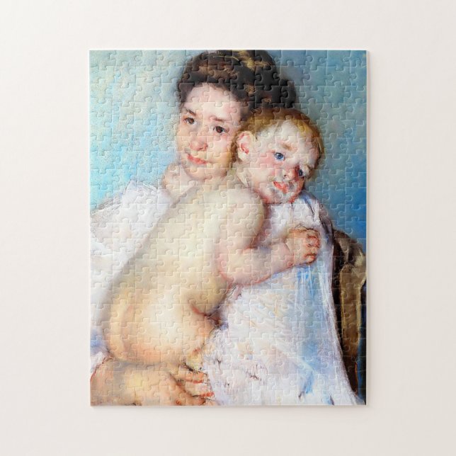 Puzzle La jeune mère, Cassatt (Vertical)