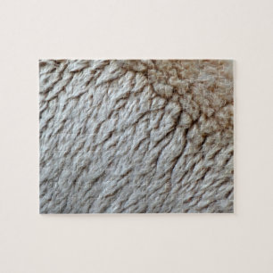 Puzzle La laine des moutons Abstraite nature