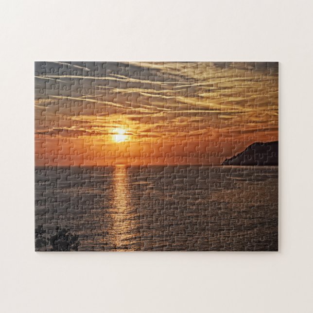 Puzzle La lame du coucher de soleil - 11x14 - 252 pcs. (Horizontal)