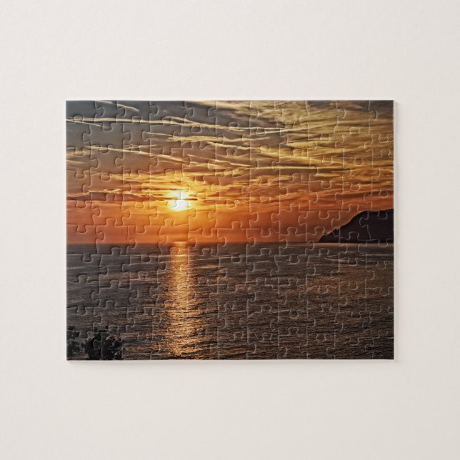 Puzzle La lame du coucher de soleil - 8x10 - 110 pcs. (Horizontal)