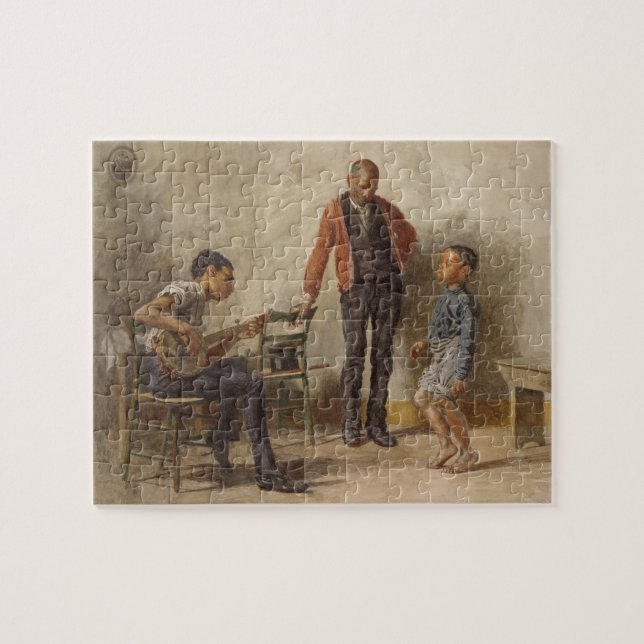 Puzzle La leçon de danse de Thomas Eakins (Horizontal)