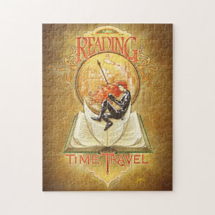 Puzzle La lecture est un voyage dans le temps