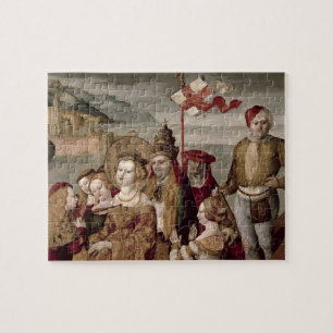 Puzzle La légende de St Ursula, c.1530 (huile sur le