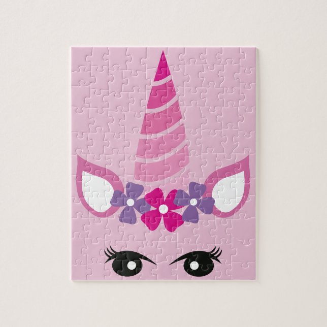 Puzzle La licorne rose (Vertical)
