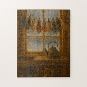 Puzzle La ligne mitten – Chaleur qui attend à l'intérieur