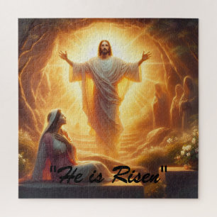 Puzzle La Lumière de la Résurrection : Jésus-Christ se lè