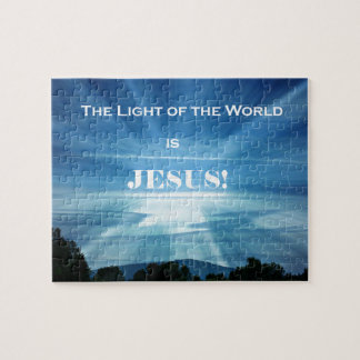 Puzzle La Lumière du Monde est Jésus.