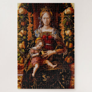 Puzzle La Madonna della Candeletta Carlo Crivelli Art