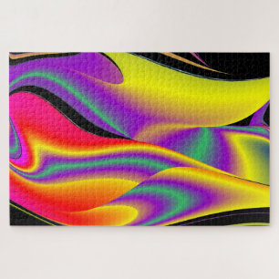 Puzzle La magie des couleurs Abstrait Rainbowart 3D