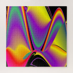 Puzzle La magie des couleurs Abstrait Rainbowart 3D