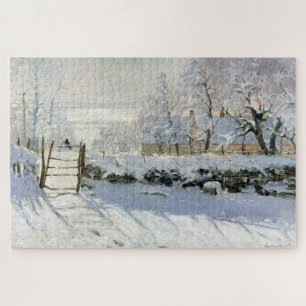 Puzzle La Magpie, Monet