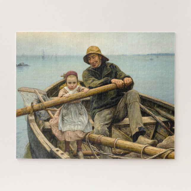 Puzzle La Main d'assistance, 1881 par Emile Renouf (Horizontal)