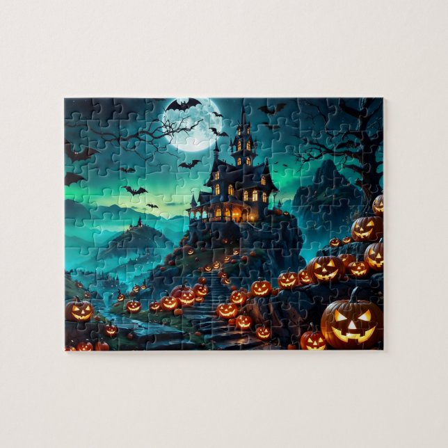 Puzzle La Maison au bord de la route des citrouilles (Horizontal)