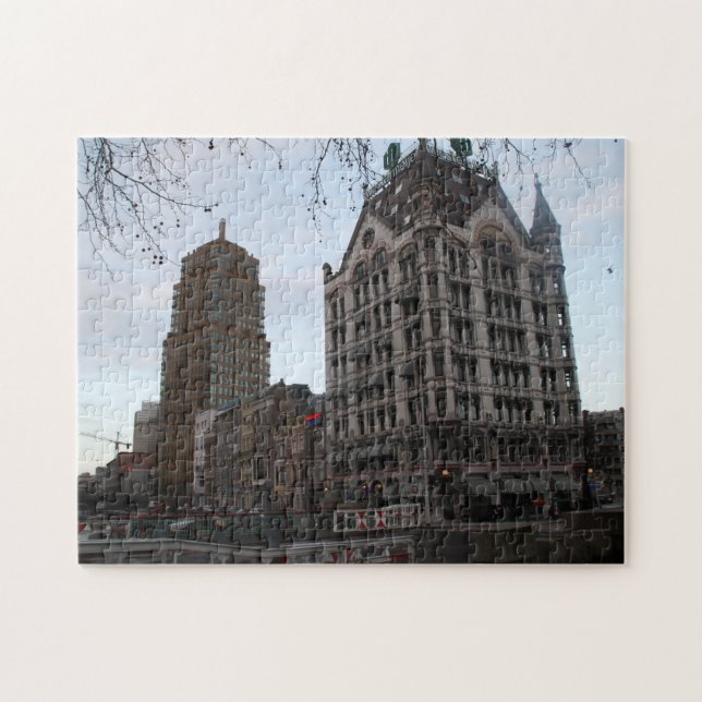 Puzzle La Maison Blanche, Rotterdam (Horizontal)