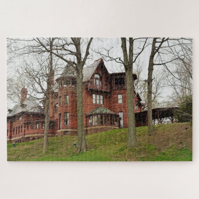 Puzzle La Maison de Mark Twain dans le Connecticut (Horizontal)