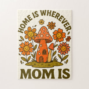 Puzzle La Maison Est Où Maman Est La Fête Des Mères