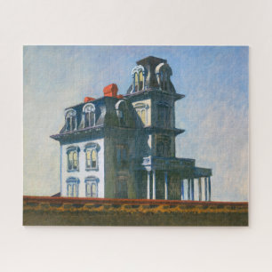 Puzzle La Maison par le chemin de fer   Edward Hopper