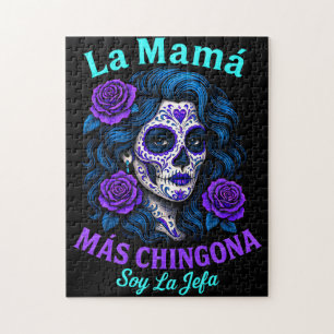 Puzzle La Mamá Más Chingona Amusante maman espagnole