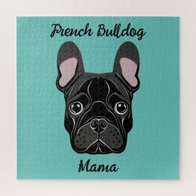 Puzzle La maman du Bulldog (Vertical)