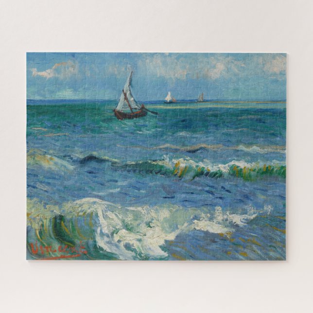 Puzzle La mer aux Saintes Maries de la Mer | Van Gogh (Horizontal)