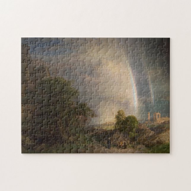 Puzzle La mer Egée par l'église Frédéric Edwin (Horizontal)