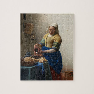 Puzzle La Milkmaid de Johannes Vermeer