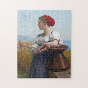 Puzzle La moissonneuse, Bouguereau