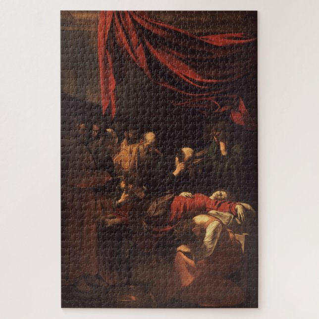 Puzzle La mort de la Vierge (1604-1606) par Caravaggio (Vertical)