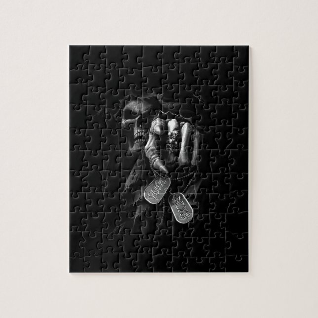 Puzzle La mort vient (Vertical)
