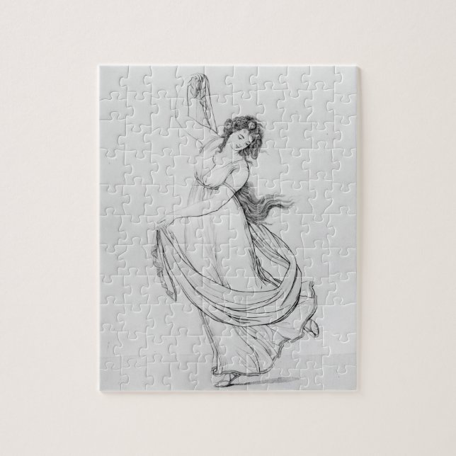 Puzzle La Muse de la danse, plat VI de 'Madame Hamilton (Vertical)