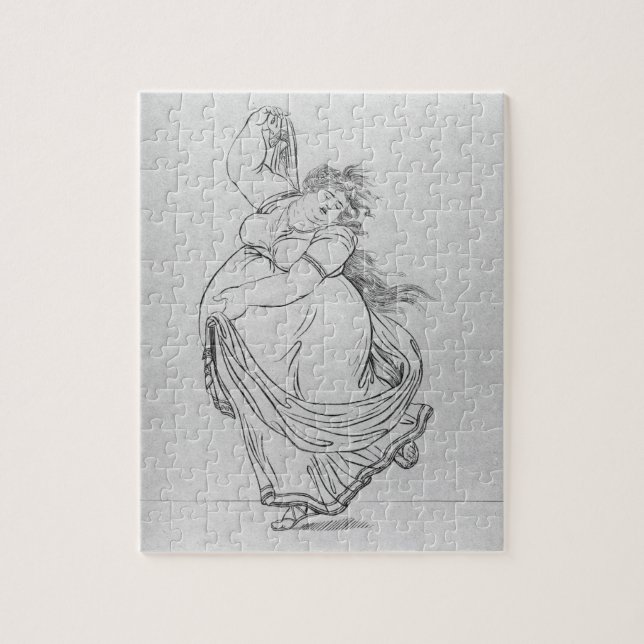 Puzzle La Muse de la danse, plat VI d'une escroquerie de (Vertical)