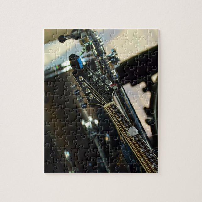 Puzzle La musique d'instruments bat du tambour de (Vertical)