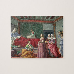 Puzzle La naissance de St John le baptiste (fresque)