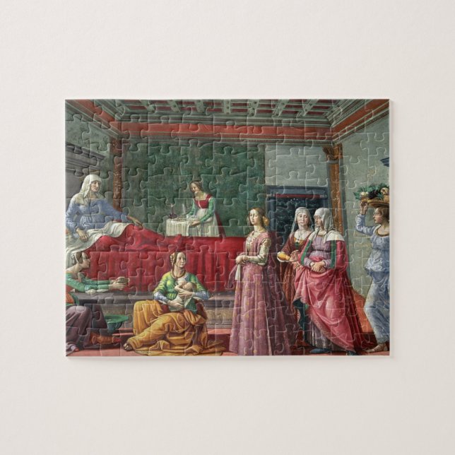 Puzzle La naissance de St John le baptiste (fresque) (Horizontal)