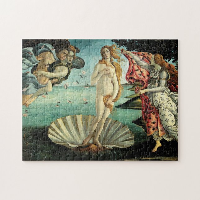 Puzzle La naissance de Vénus par Sandro Botticelli (Horizontal)