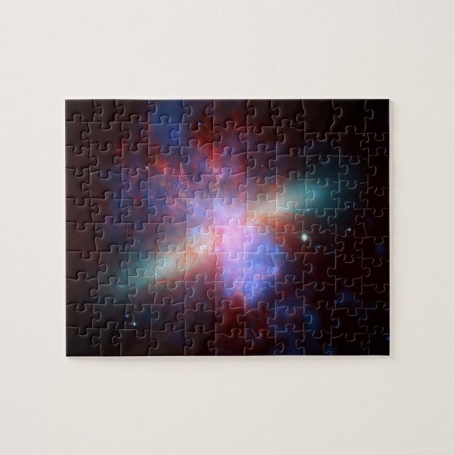 Puzzle La NASA de la galaxie M82 Hubble (Horizontal)