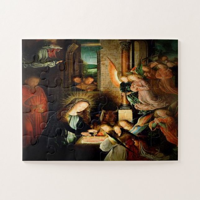 Puzzle La Nativité 1495 (Horizontal)