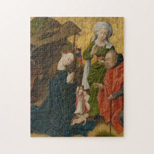 Puzzle La nativité, circa 1460