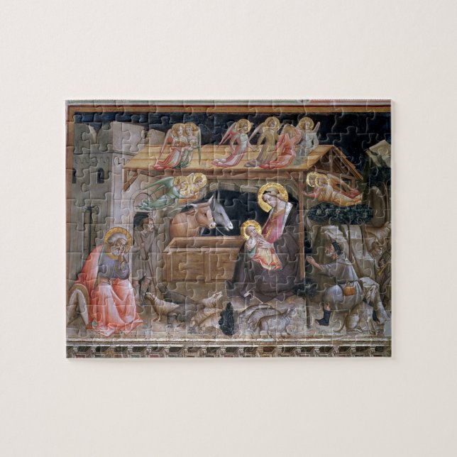 Puzzle La nativité, détail de la vie de la Vierge a (Horizontal)