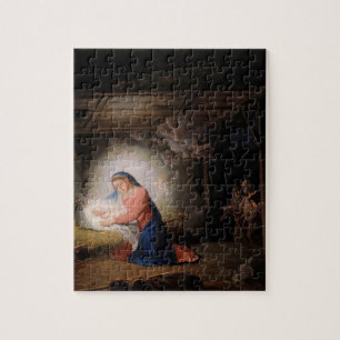 Puzzle La Nativité du Christ (par Vladimir Borovikovsky)