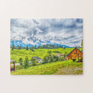 Puzzle la nature des montagnes