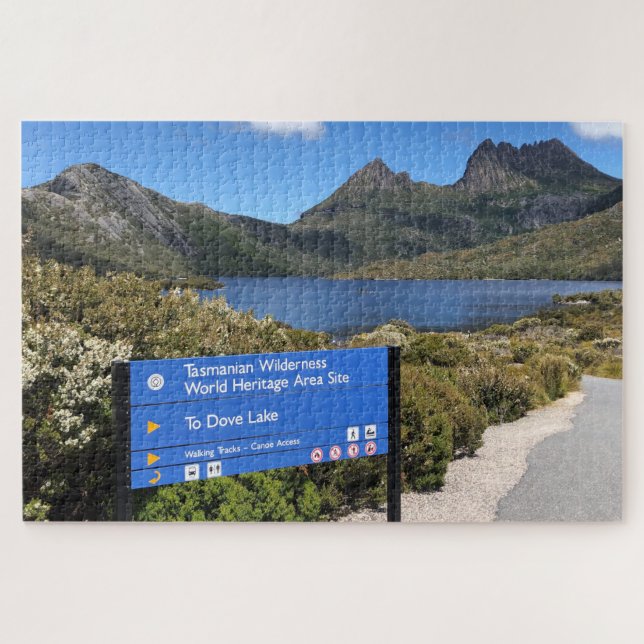 Puzzle la nature sauvage du lac dove (Horizontal)