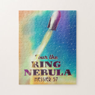 Puzzle La nébuleuse de l'Anneau (Messier 57) Affiche de v