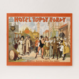 Puzzle La nouvelle comédie musicale, Hotel Topsy Turvy
