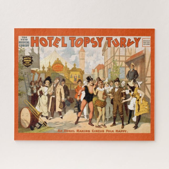 Puzzle La nouvelle comédie musicale, Hotel Topsy Turvy (Horizontal)