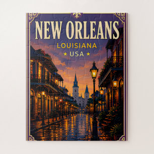 Puzzle 🎷 La Nouvelle-Orléans Louisiane Quartier Français