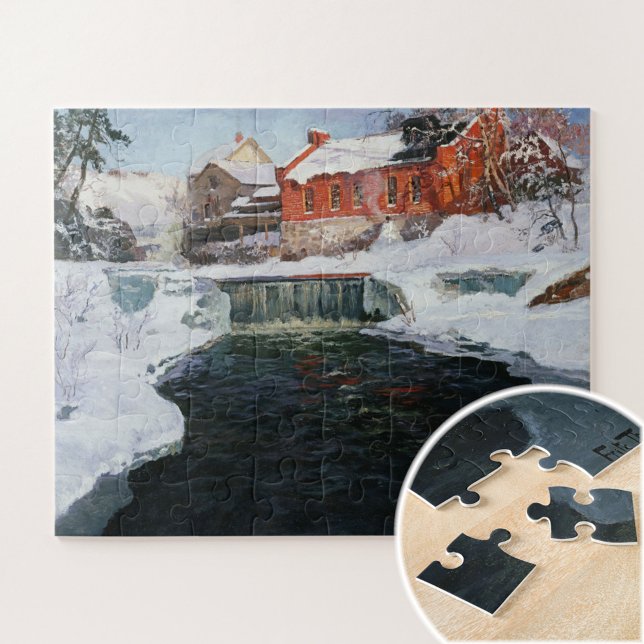 Puzzle La nouvelle usine à Lillehammer, Art (Créateur téléchargé)